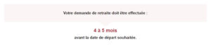 Quand faire sa demande de retraite
