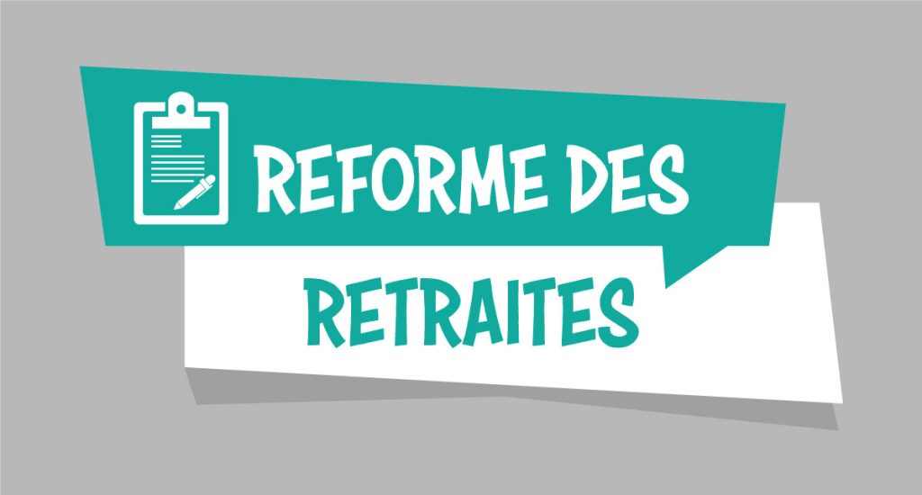 illustration indiquant réforme des retraites