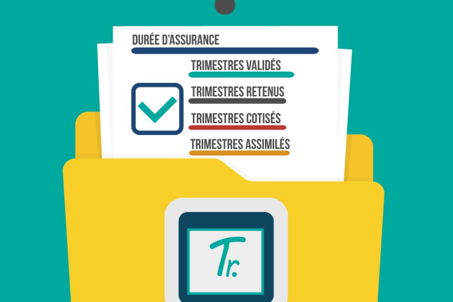 Image illustrative des trimestres retraite